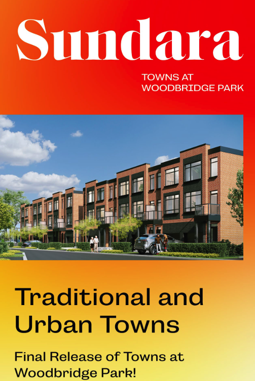 sundara towns is a new traditional urban townhomes development located at vaughan